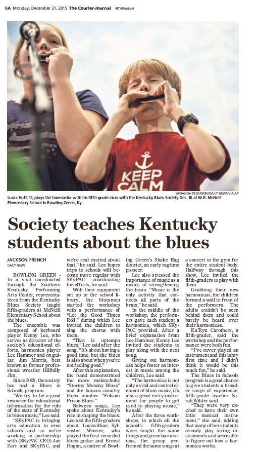 Courier Journal article